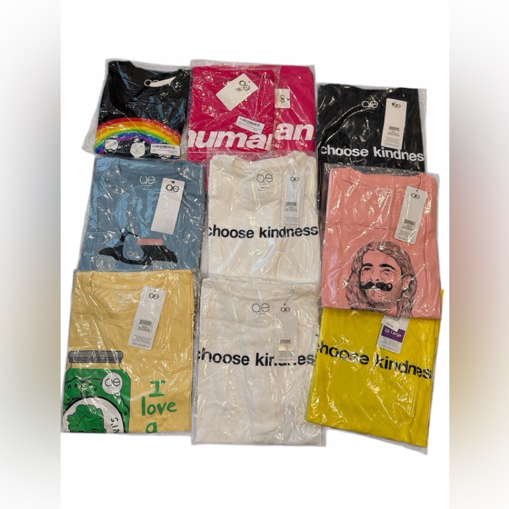 NWT‎ Queer Eye Merch. Bulk Lot of 10 T Shirts